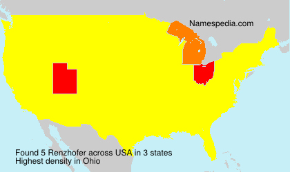 Surname Renzhofer in USA Surname Renzhofer in USA