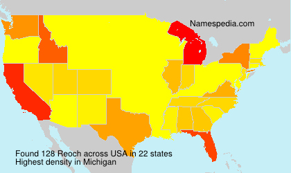 Surname Reoch in USA Surname Reoch in USA