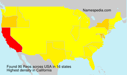 Surname Reos in USA Surname Reos in USA