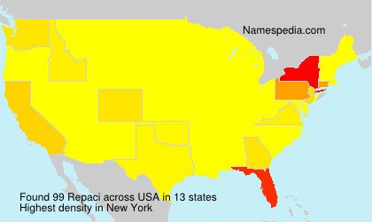 Surname Repaci in USA Surname Repaci in USA
