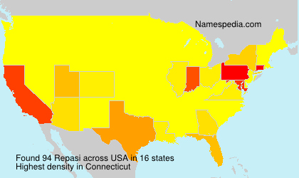 Surname Repasi in USA Surname Repasi in USA