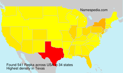 Surname Repka in USA Surname Repka in USA