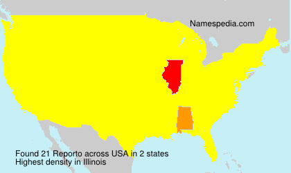 Surname Reporto in USA Surname Reporto in USA