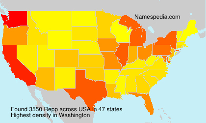 Surname Repp in USA Surname Repp in USA