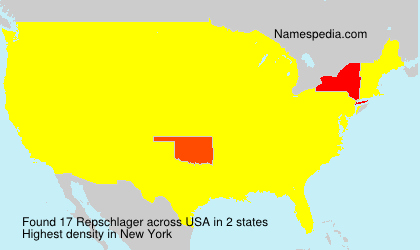 Surname Repschlager in USA Surname Repschlager in USA