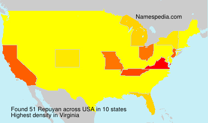 Surname Repuyan in USA Surname Repuyan in USA