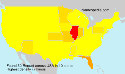 Surname Requet in USA Surname Requet in USA