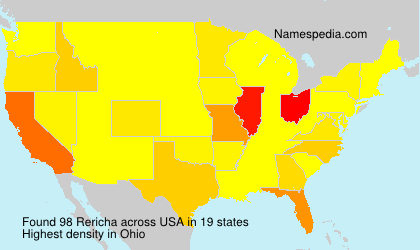 Surname Rericha in USA Surname Rericha in USA