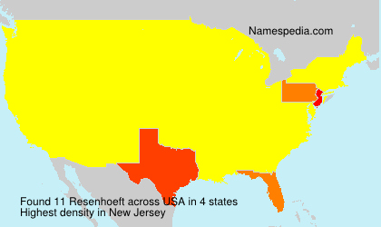Surname Resenhoeft in USA Surname Resenhoeft in USA