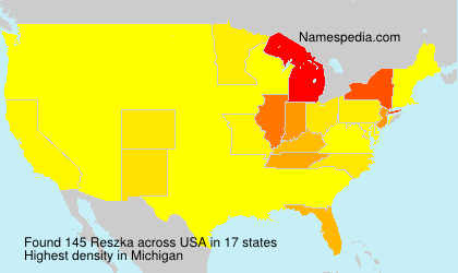 Surname Reszka in USA Surname Reszka in USA