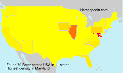 Surname Reter in USA Surname Reter in USA