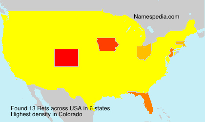 Surname Rets in USA Surname Rets in USA