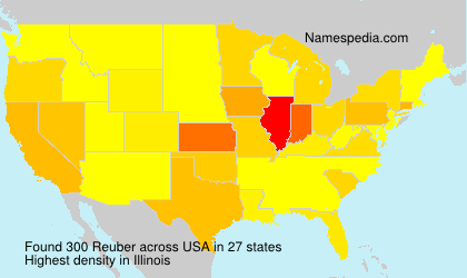 Surname Reuber in USA Surname Reuber in USA