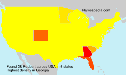Surname Reubert in USA Surname Reubert in USA