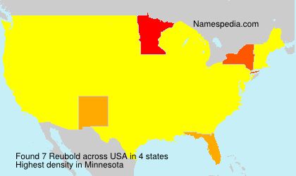 Surname Reubold in USA Surname Reubold in USA