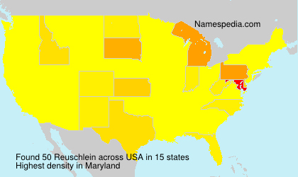 Surname Reuschlein in USA Surname Reuschlein in USA