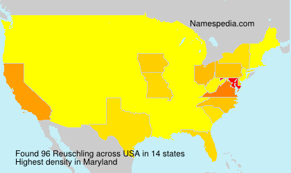 Surname Reuschling in USA Surname Reuschling in USA