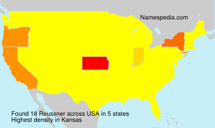 Surname Reussner in USA Surname Reussner in USA