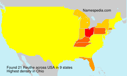 Surname Reuthe in USA Surname Reuthe in USA