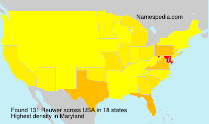 Surname Reuwer in USA Surname Reuwer in USA
