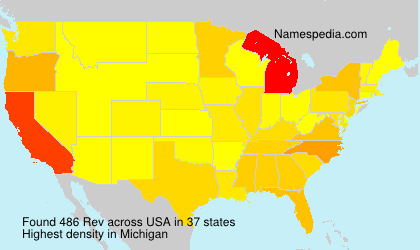 Surname Rev in USA Surname Rev in USA