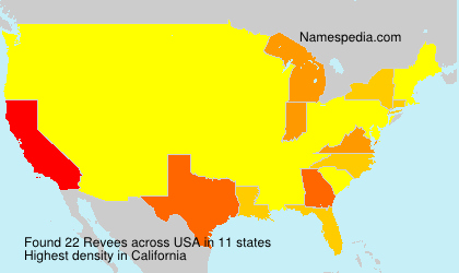 Surname Revees in USA Surname Revees in USA