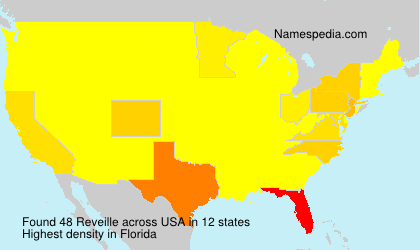 Surname Reveille in USA Surname Reveille in USA