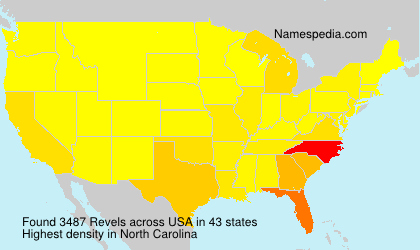 Surname Revels in USA Surname Revels in USA