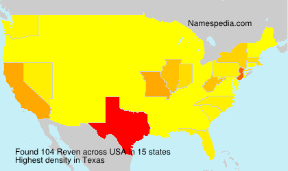 Surname Reven in USA Surname Reven in USA