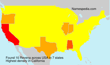 Surname Revena in USA Surname Revena in USA