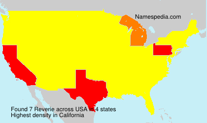 Surname Reverie in USA Surname Reverie in USA