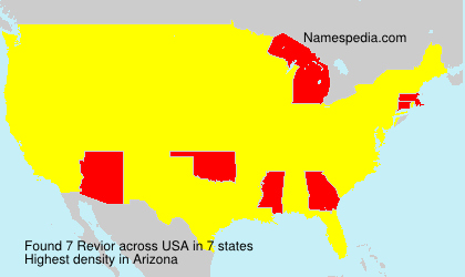 Surname Revior in USA Surname Revior in USA