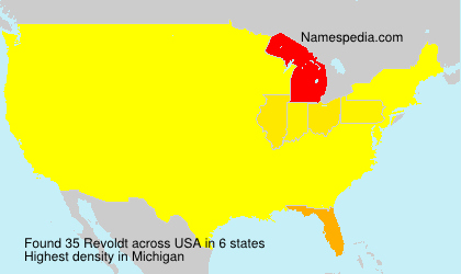 Surname Revoldt in USA Surname Revoldt in USA