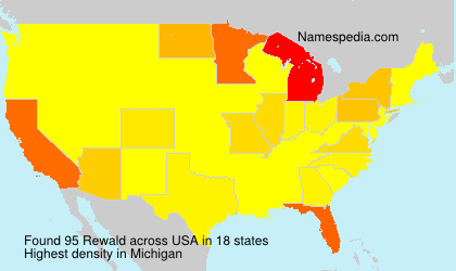 Surname Rewald in USA Surname Rewald in USA