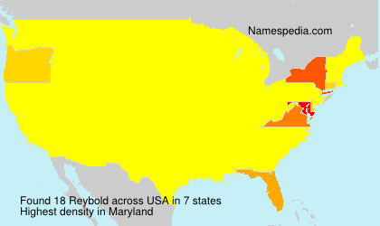 Surname Reybold in USA Surname Reybold in USA