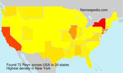 Surname Reyn in USA Surname Reyn in USA