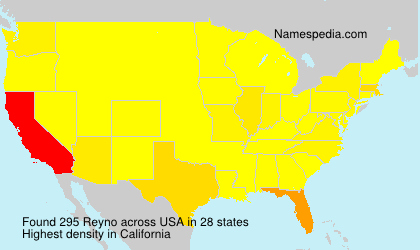 Surname Reyno in USA Surname Reyno in USA