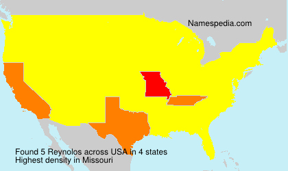 Surname Reynolos in USA Surname Reynolos in USA