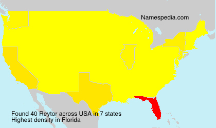 Surname Reytor in USA Surname Reytor in USA