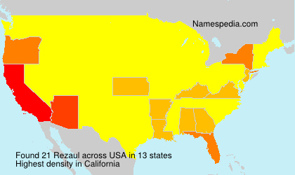 Surname Rezaul in USA Surname Rezaul in USA