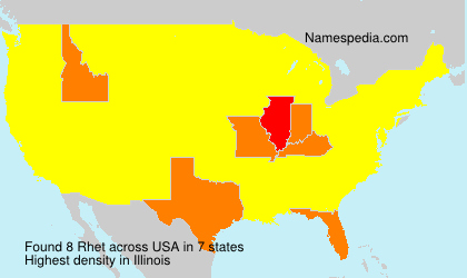 Surname Rhet in USA Surname Rhet in USA