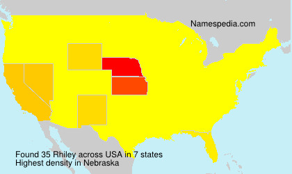 Surname Rhiley in USA Surname Rhiley in USA