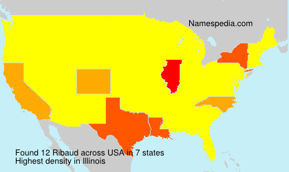 Surname Ribaud in USA Surname Ribaud in USA
