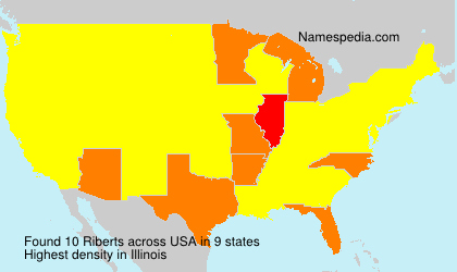 Surname Riberts in USA Surname Riberts in USA