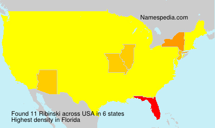 Surname Ribinski in USA Surname Ribinski in USA