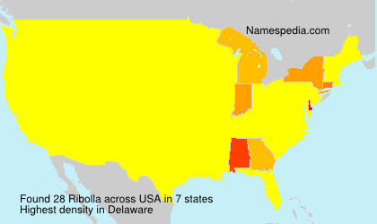 Surname Ribolla in USA Surname Ribolla in USA