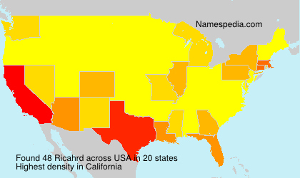 Surname Ricahrd in USA Surname Ricahrd in USA