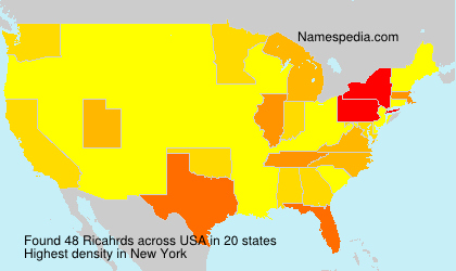 Surname Ricahrds in USA Surname Ricahrds in USA