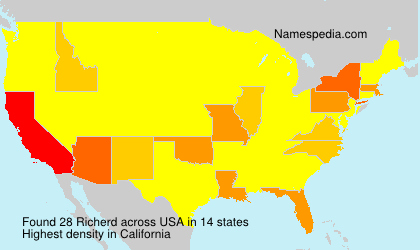 Surname Richerd in USA Surname Richerd in USA