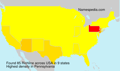 Surname Richline in USA Surname Richline in USA